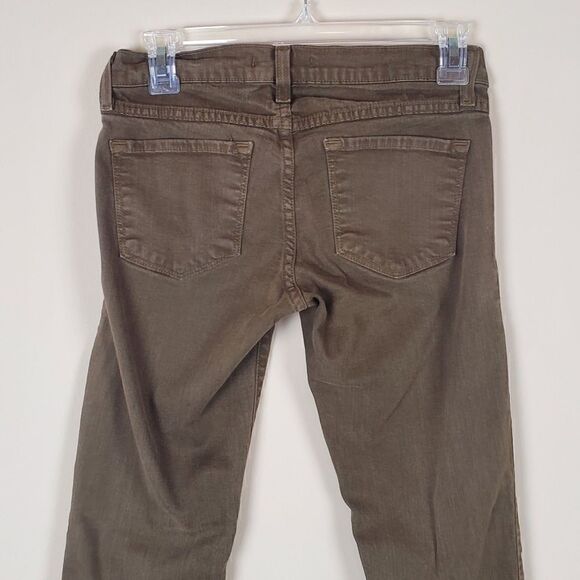 Flying Monkey Olive Green Skinny Jeans Size 5 - Picture 6 of 7